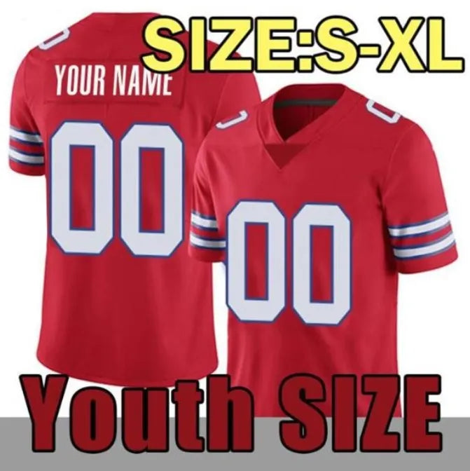 BuffaloS DJ Moore Billsjesrey Josh Allen Matt Milano Football Jersey Cook Dalton - SitterJersey.com