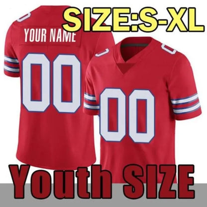 BuffaloS DJ Moore Billsjesrey Josh Allen Matt Milano Football Jersey Cook Dalton - SitterJersey.com