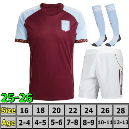 aston villashirt 26 27 final soccer jersey BAILEY MALEN Finalists home away thir - SitterJersey.com
