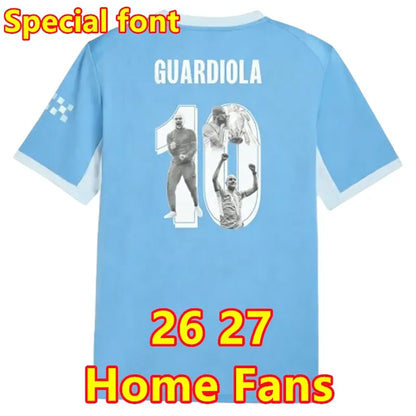26 27 ManchesterS City Soccer Jerseys 2026 2027 Man City Fans Player Men Kids Ki - SitterJersey.com