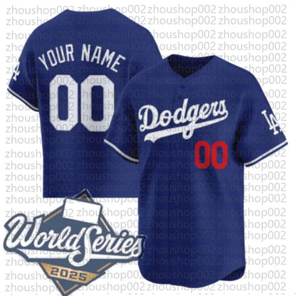 2025 Custom Dodgers Jersey Shohei 17 Ohtani Mookie 50 Betts 18 Yamamoto Freddie  - SitterJersey.com