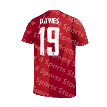 2026 Canada World Cup Soccer Jerseys DAVIES DAVID Larin Saliba Millar AHMED KONE - SitterJersey.com