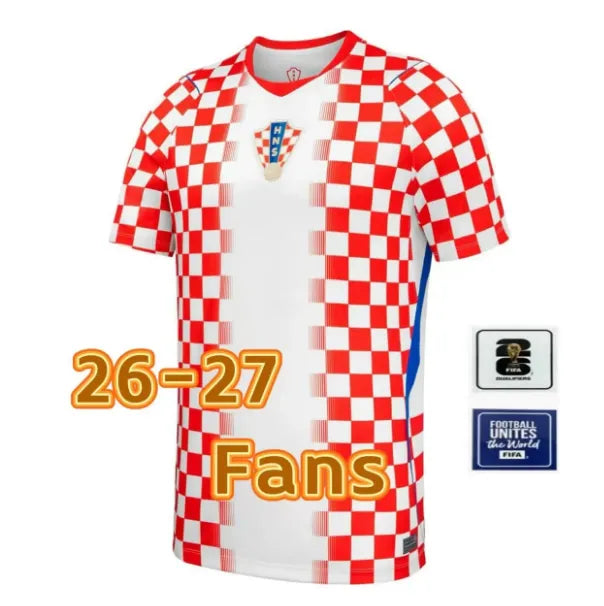 Modric 2026 World Cup Croatia Soccer Jerseys FANS Player 26 27 PERISIC Football  - SitterJersey.com