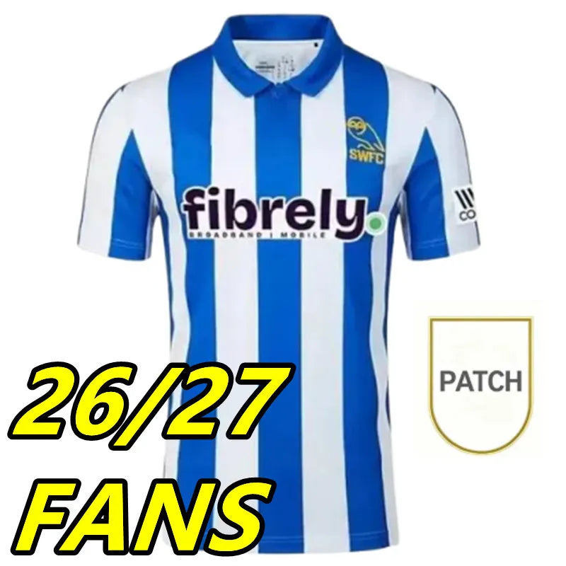 3XL 4XL 26 27 Sheffields Wednesdays soccer jerseys 2026 Will Vaulks Callum Pater - SitterJersey.com