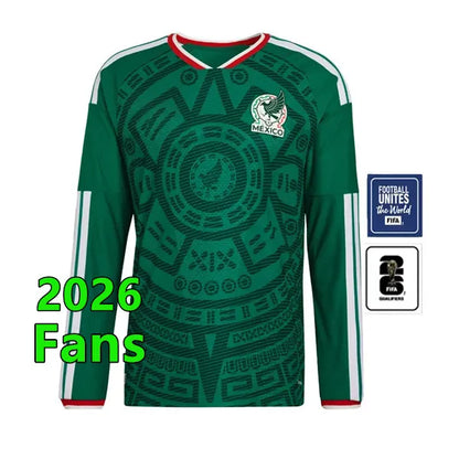 2026 Green Mexico jersey World Cup Home away Kit soccer jerseys A VEGA S GIMENEZ - SitterJersey.com