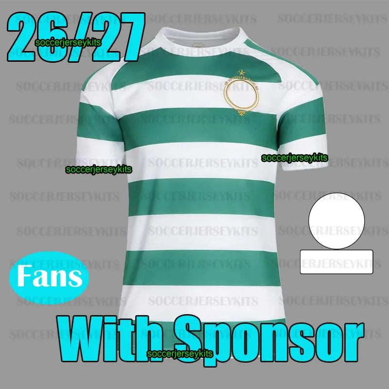celticfc jersey 26 27 soccer jerseys celts jersey 2026 home green away yellow fo - SitterJersey.com