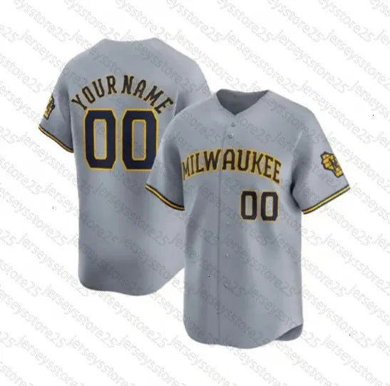 2026 Brewers Baseball Jersey Christian Yelich Jackson Chourio Jacob Misiorowski  - SitterJersey.com