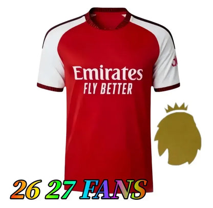 26 27 SMITH ROWE SAKA soccer jerseys Fans Player MARTINELLI TIERNEY 2025 2026 RI - SitterJersey.com