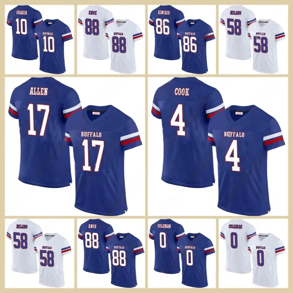Famous brand Football jerseys with men women youth customized #2 Surtain II #10  - SitterJersey.com