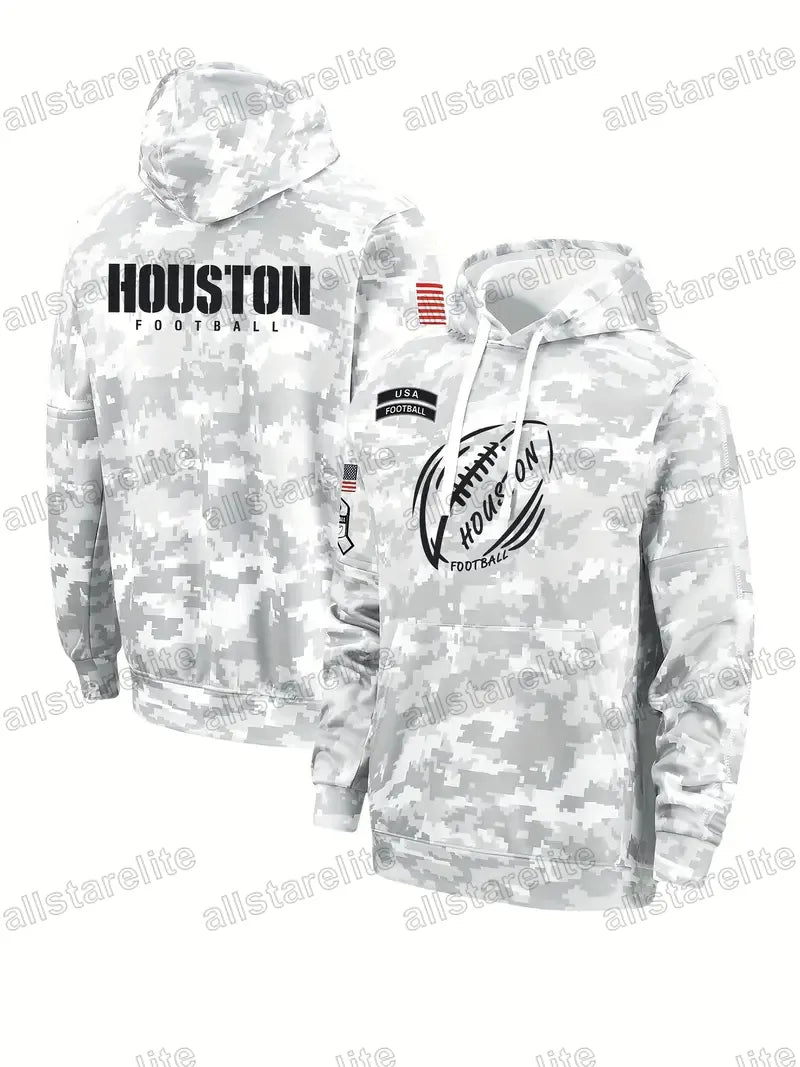 Custom Salute To Service Pullover Football Hoodie Jersey individuation Stitch Ca - SitterJersey.com