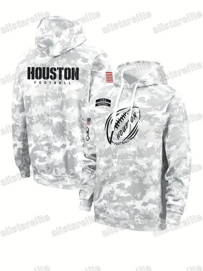 Custom Salute To Service Pullover Football Hoodie Jersey individuation Stitch Ca - SitterJersey.com