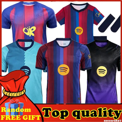 25 26 27 LAMINE YAMAL Lewandowski Soccer Jerseys Raphinha FERRAN 2025 2026 2027  - SitterJersey.com