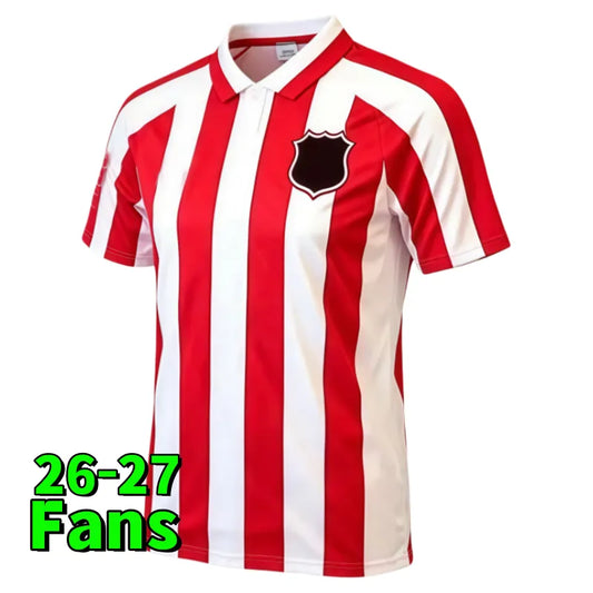 2026-27 sunderland Soccer JerseyS Home away third 25/26 RED BLACK KIDS s STEWART - SitterJersey.com