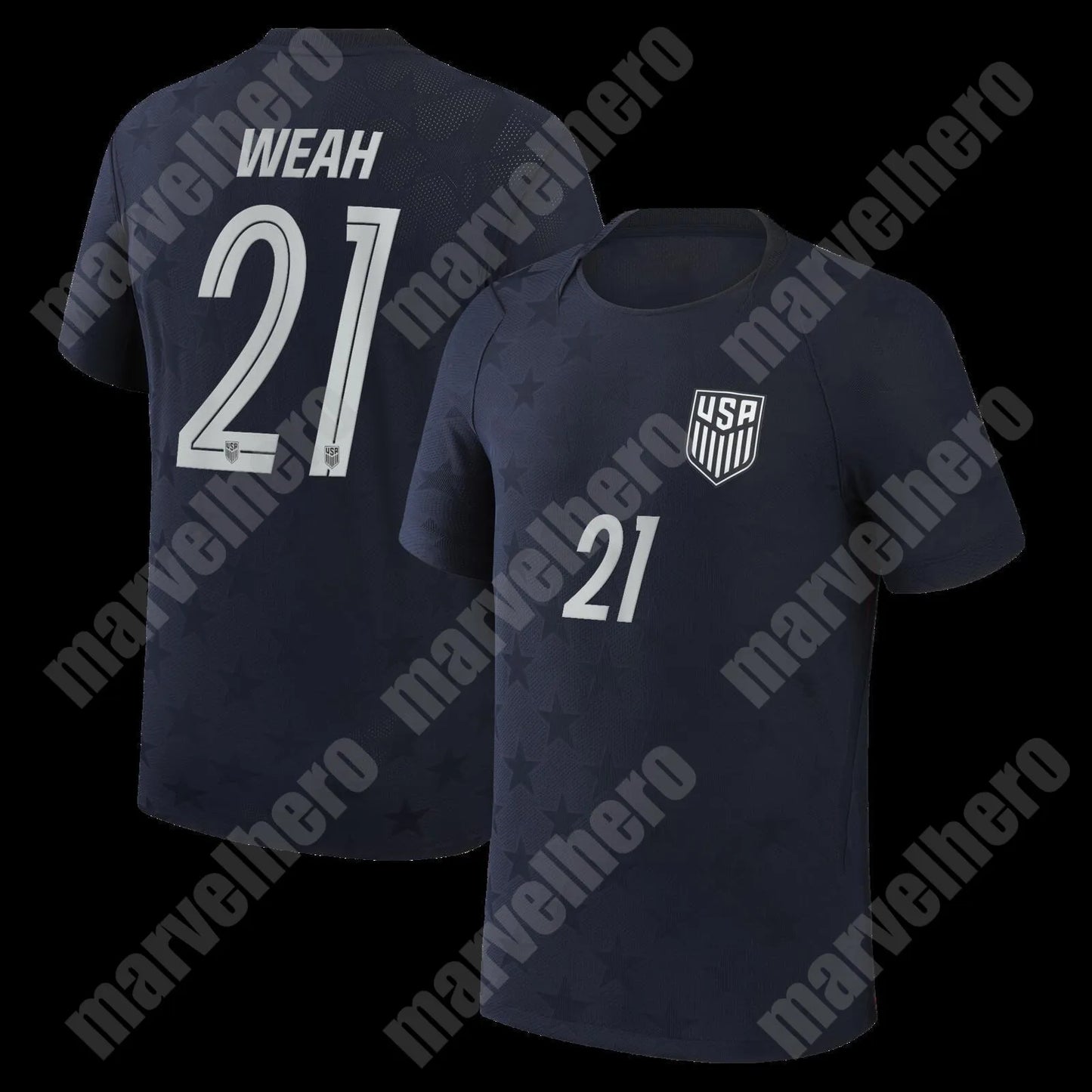 America Away Jersey Folarin Balogun 20 World Cup 2026 Shirt American National Te - SitterJersey.com