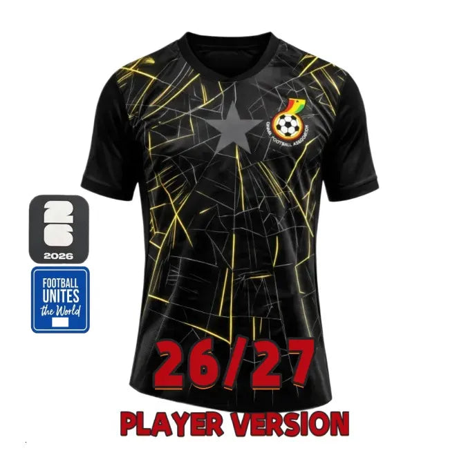 ghana jersey 2026 worldcup J.AYEW A.AYEW KUDUS SEMENYO WILLIAMS soccer jersey PA - SitterJersey.com