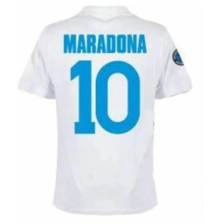 1987 1988 Retro Soccer Jerseys 87 88 Coppa Italia SSC Naples Maradona 10 Vintage - SitterJersey.com