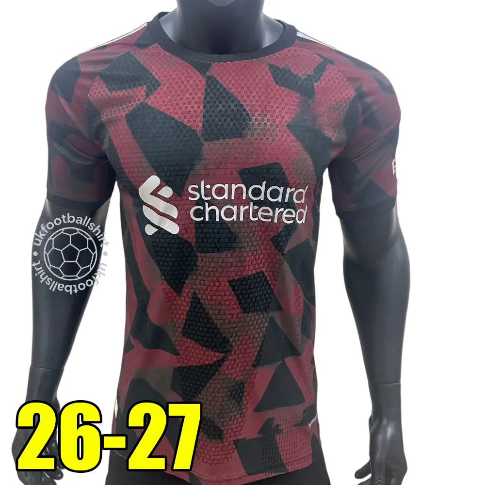 2026 ISAK EKITIKE WIRTZ DIOGO J. KERKEZ FRIMPONG M.SALAH liverpool 26 27 FC Foot - SitterJersey.com