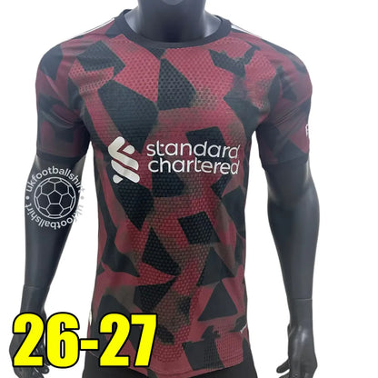 2026 ISAK EKITIKE WIRTZ DIOGO J. KERKEZ FRIMPONG M.SALAH liverpool 26 27 FC Foot - SitterJersey.com