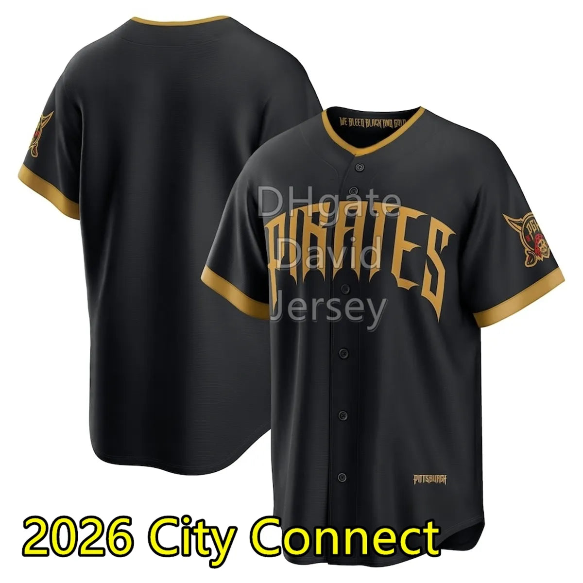 2026 City Pittsburghs Pirates Jersey Paul Skenes Roberto Clemente Konnor Griffin - SitterJersey.com