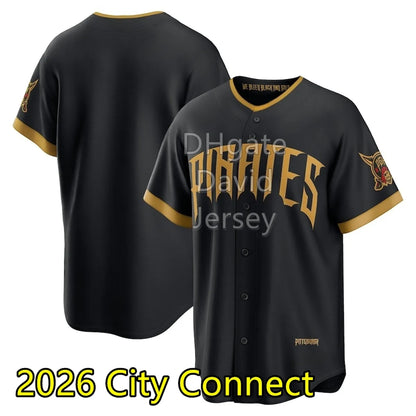 2026 City Pittsburghs Pirates Jersey Paul Skenes Roberto Clemente Konnor Griffin - SitterJersey.com