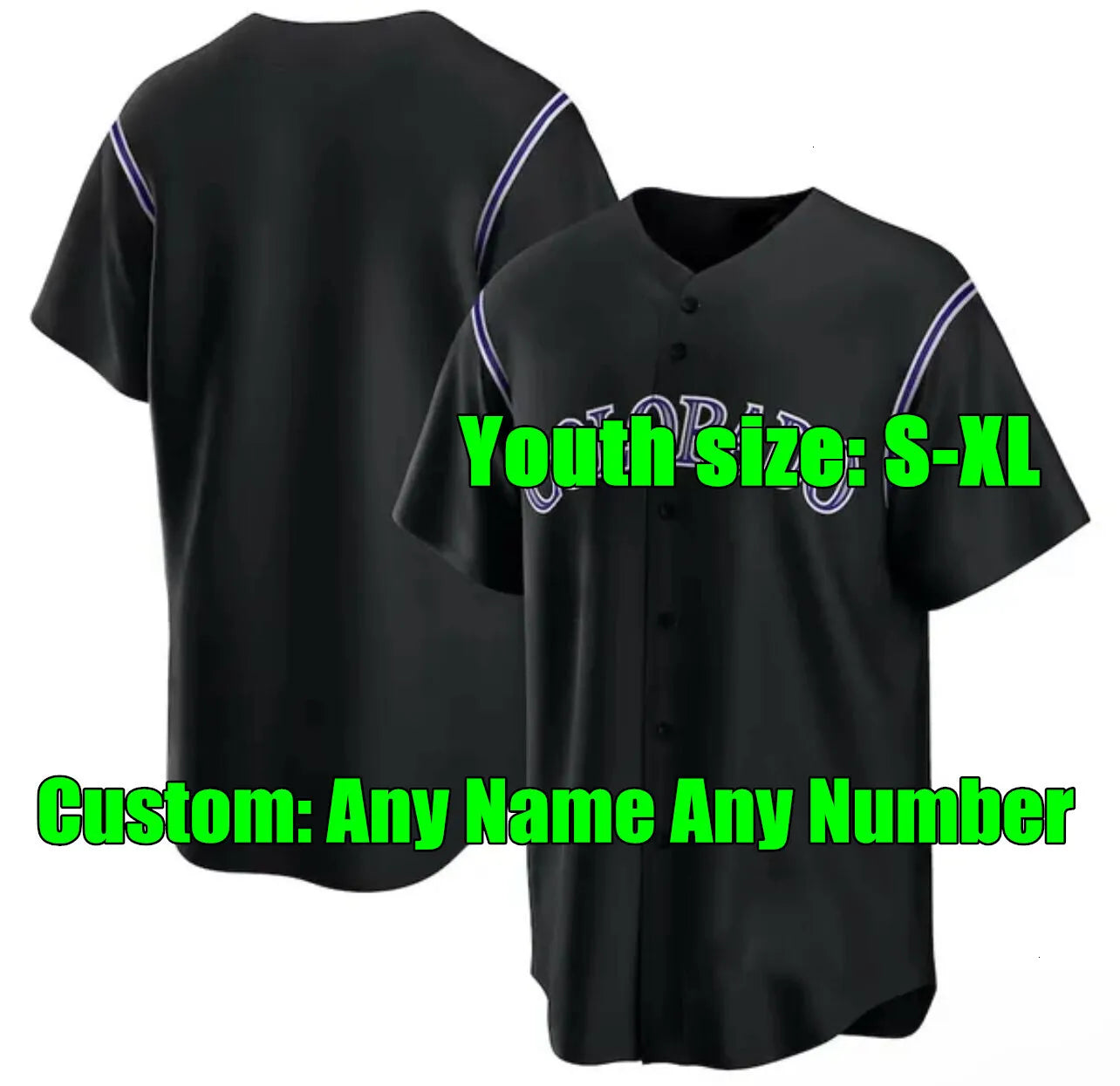 S-4XL 2024 Custom Kris Bryant Jersey Wilson Randal Grichuk Connor Joe Charlie Bl - SitterJersey.com