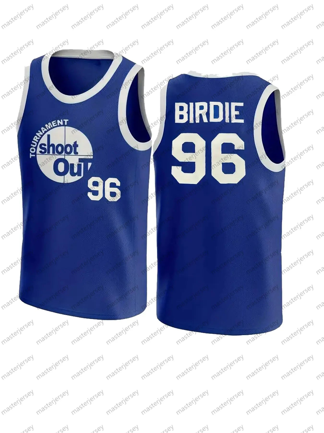 #96 BIRDIE Men's Sports Team Basketball Jersey Polyester Knit Fabric Embroidered - SitterJersey.com