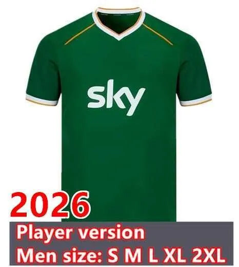 Ireland Soccer Jerseys Kit DOHERTY DUFFY St.Patrick's Day 2025 2026 Home Green W - SitterJersey.com