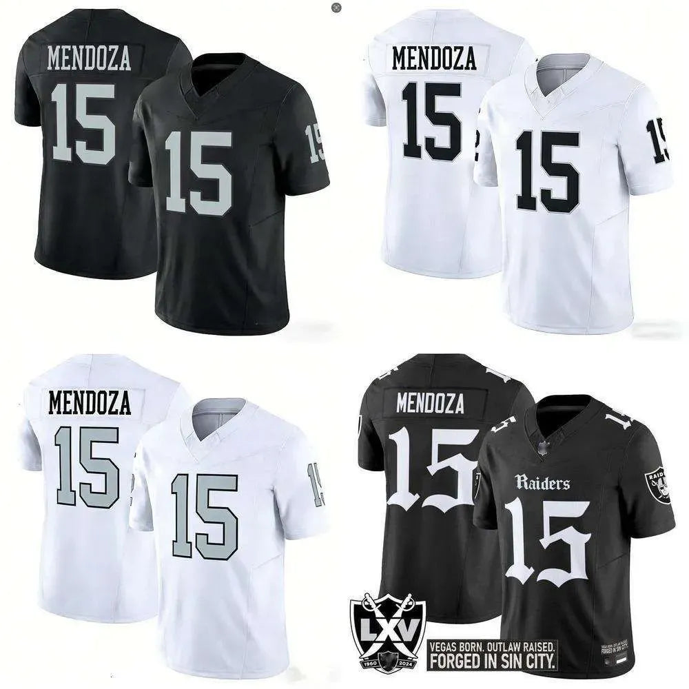 Men Los vegas Women Youth Raider 15 Fernando Mendoza Custom Stitched football Je - SitterJersey.com