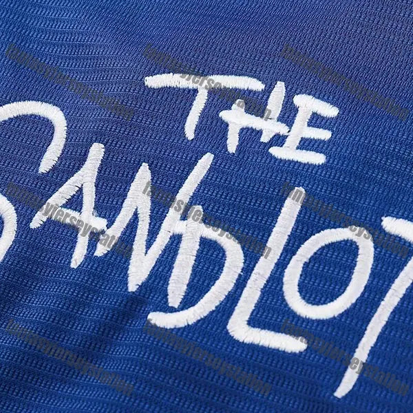 The Sandlot Baseball Jersey 11 Yeah-Yeah Blue Embroidered Baseball Sports Tops B - SitterJersey.com