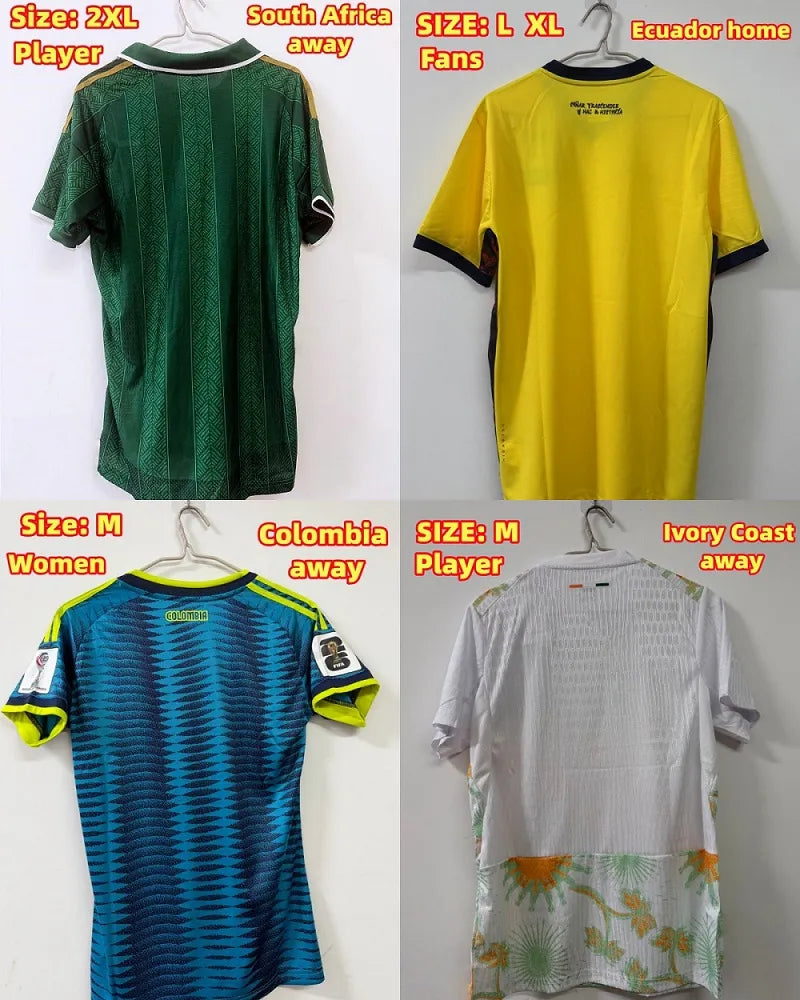 South Africa Football Shirt 2026 World Cup Home Kit FOSTER 26 27 Soccer Jersey A - SitterJersey.com