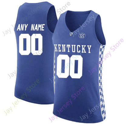 Kentucky Wildcat Basketball Jersey College 1 Denzel Aberdeen 00 Otega Oweh 5 Col - SitterJersey.com