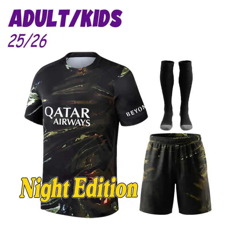Psges jersey Soccer Jerseys DEMBELE HAKIMI 25 26 27 enfants 2026 football shirts - SitterJersey.com