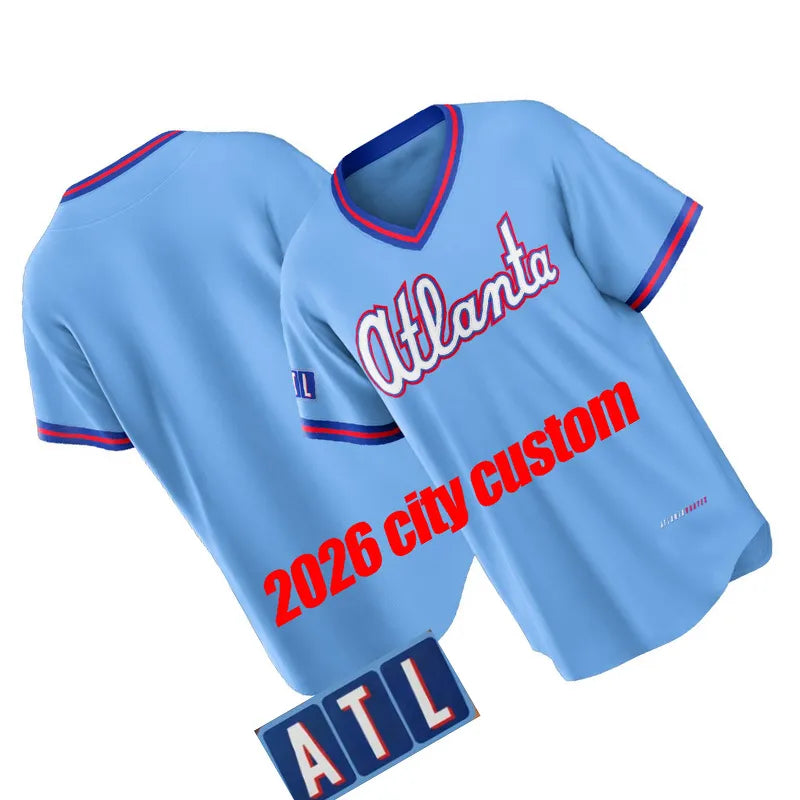 Atlantas braves Ronald Acuna Jr. Jerseys Ozzie Albies Chris Sale Austin Riley Ma - SitterJersey.com