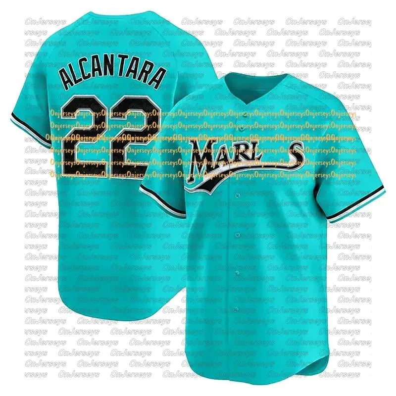Miamis Marlins Jersey Eury Perez Kyle Stowers Otto Lopez Sandy Alcantara Liam Hi - SitterJersey.com