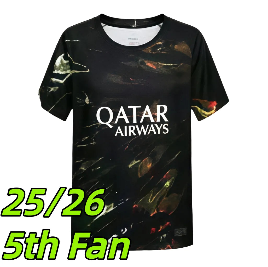 Psges jersey 26 27 maillot psges O.DEMBELE KVARATSKHELIA EMERY RAMOS HAKIMI N.ME - SitterJersey.com
