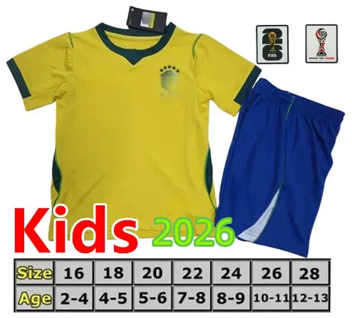 2026 Brazil World up jerseys MARCELO PAQUETA RAPHINHA NEYMAR JR COUTINHO FIRMINO - SitterJersey.com
