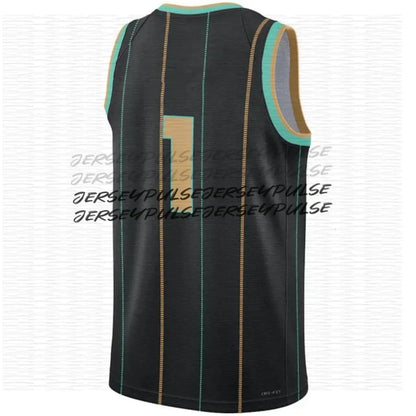 Custom LaMelo Ball Hornet City Basketball Jerseys Brandon Miller Kon Knueppel Tr - SitterJersey.com