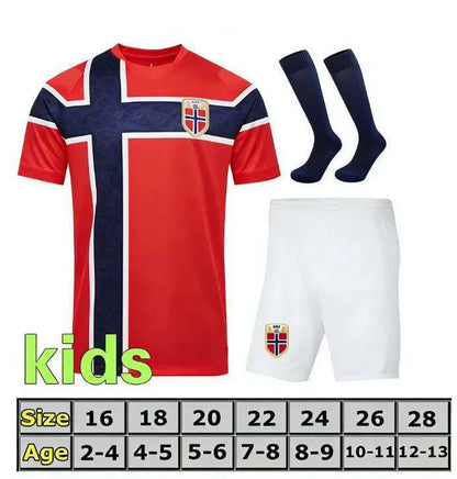 Norway Jersey 2026 World Cup BRAUT HAALAND Soccer Jerseys SORLOTH NUSA AASGAARD  - SitterJersey.com