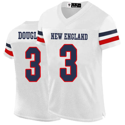 10 Drake Maye Football Jerseys Christian Gonzalez Rhamondre Stevenson Demario Do - SitterJersey.com