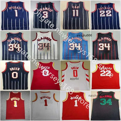 Men's Red Basketball Jerseys Chicagoes 23 Black Hip Hop Fashion Embroidered Stit - SitterJersey.com