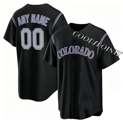 Colorados Rockies Jersey Kris Bryant Ezequiel Tovar Hunter Goodman Jake McCarthy - SitterJersey.com