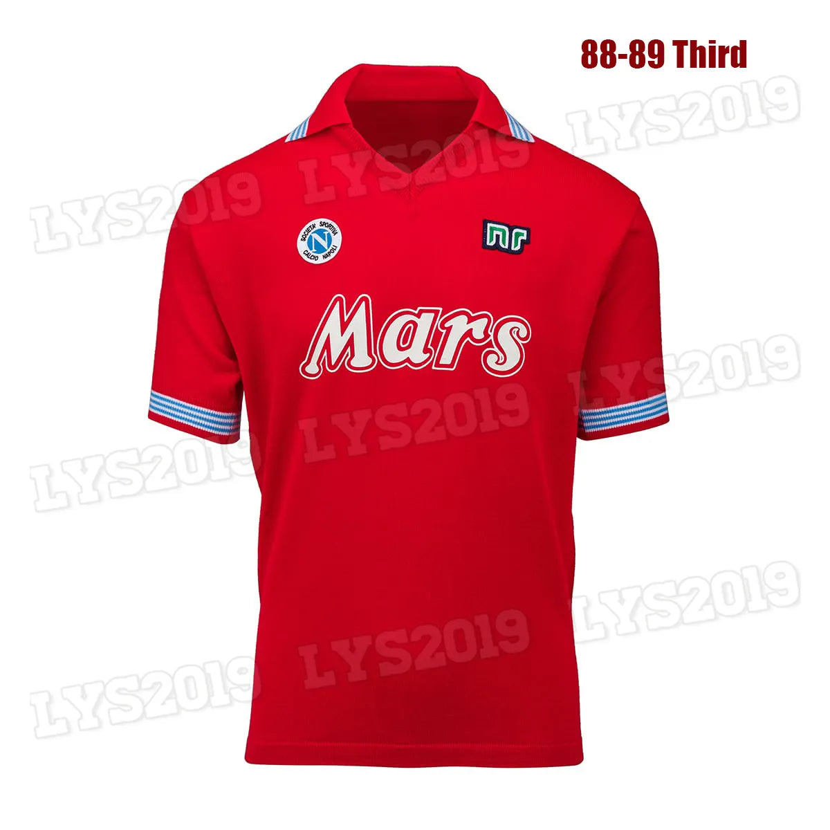 1987 1988 Retro Soccer Jerseys 87 88 Coppa Italia SSC Naples Maradona 10 Vintage - SitterJersey.com