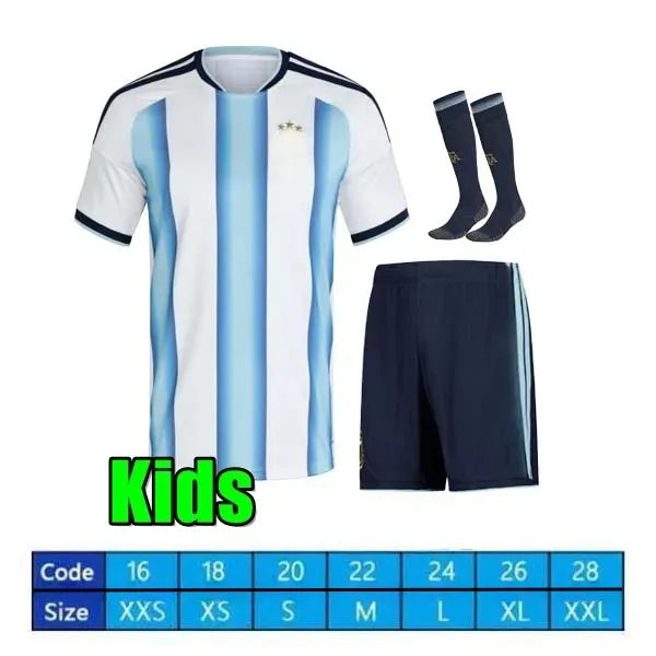 2026 Argentina World Cup 26 27 Soccer Jerseys MARADONA J ALVAREZ MESSIS DE PAUL  - SitterJersey.com