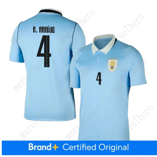 Uruguay Jersey World Cup 2026 Maximiliano Araujo NO 20 Shirt Uruguayan National  - SitterJersey.com