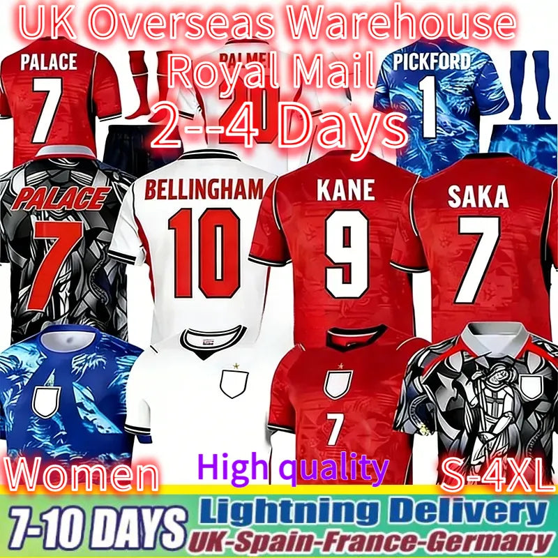 UK Overseas Warehouse England Shirts 2026 World Cup England Palace Jersey BELLIN - SitterJersey.com