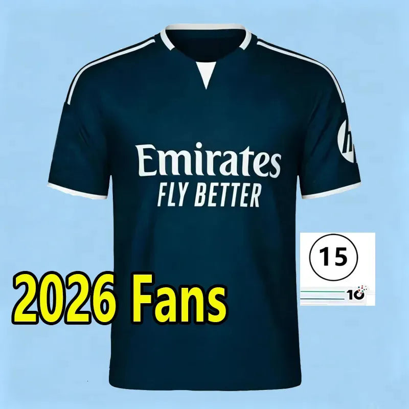 25 26 27 MBAPPE BELLINGHAM VINI JR soccer jerseys HUIJSEN valverde CARVAJAL 2026 - SitterJersey.com
