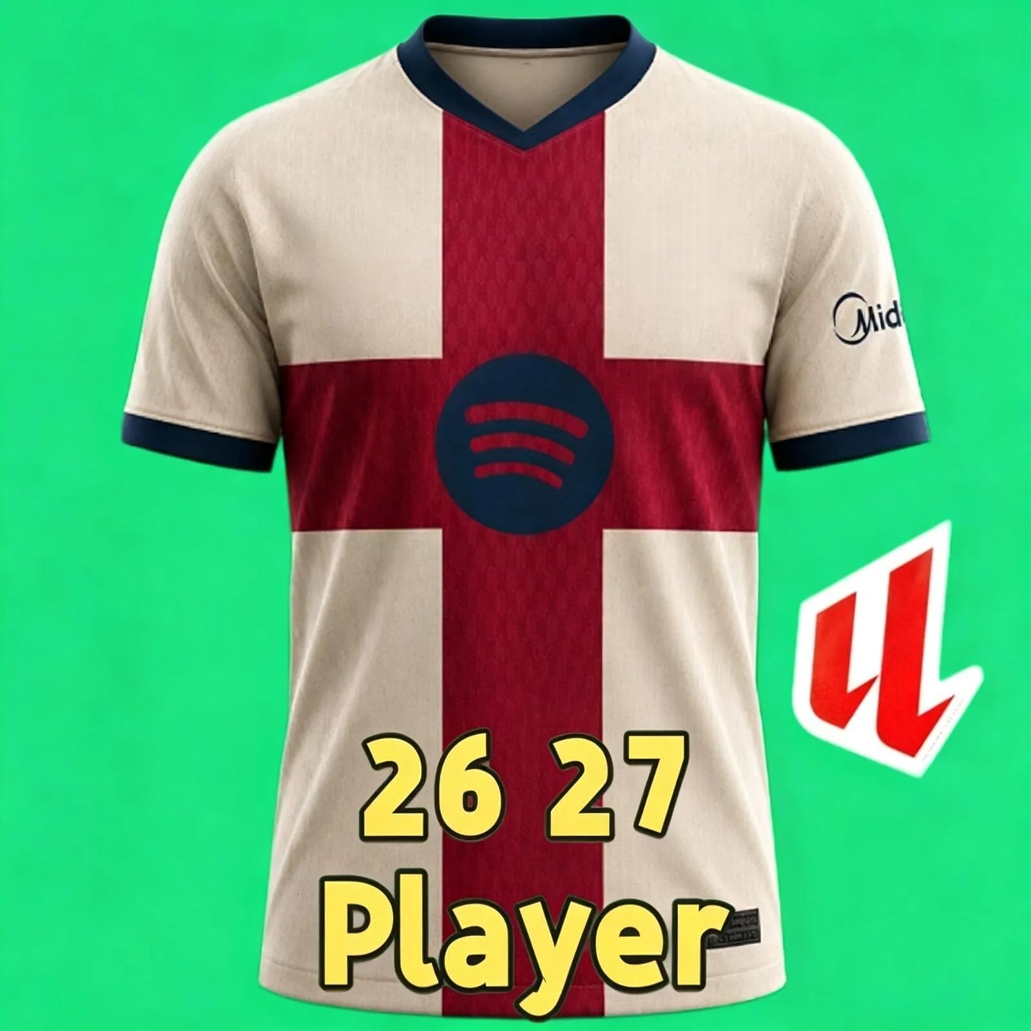 Barcelona 25 26 27 LAMINE YAMAL Lewandowski Soccer Jerseys Gordon GAVI RASHFORD  - SitterJersey.com