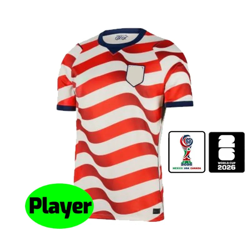 USA world cup 2026 soccer jerseys PULISIC REYNA fans players BALOGUN DEST ADAMS  - SitterJersey.com