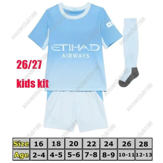 25 26 27 HAALAND MAN CITY soccer jerseys FODEN MARMOUSH DOKU MARMOUSH KOVACIC GV - SitterJersey.com