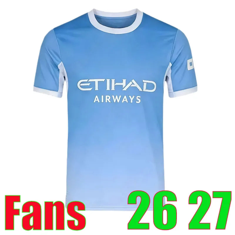Soccer Jersey Man City 25 26 27 Man Citys HAALAND FODEN Soccer Jersey DONNARUMMA DOKU MARMOUSH GVARDIOL DE BRUYNE NICORetro ManchesterS City26 27 Football Shirt Man Kids Retro - SitterJersey.com